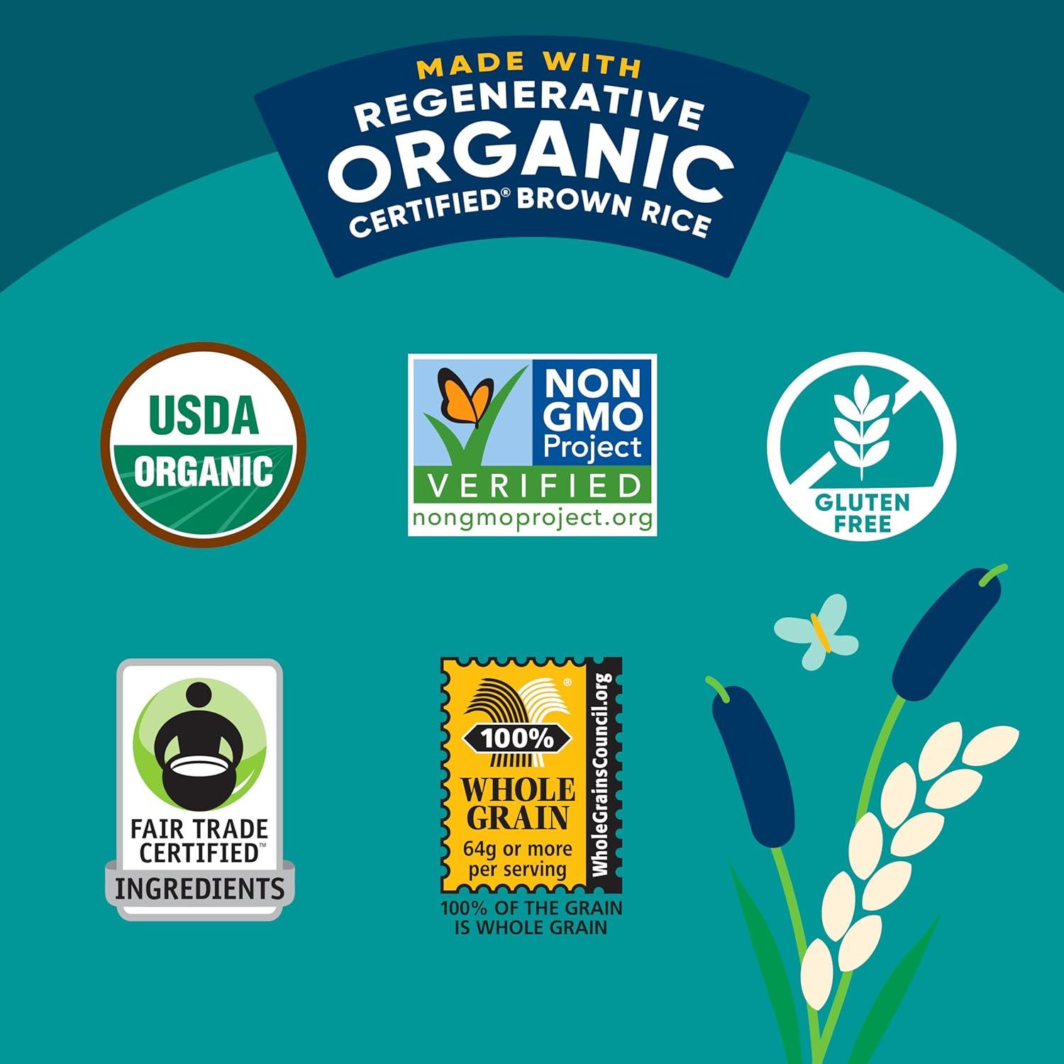 image:imageLundberg Coconut Jasmine Rice Regenerative Organic Ready in 90 Seconds Microwave or Stovetop 8 Oz Pouch