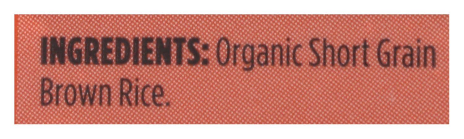 image:imageLundberg Family Farms Organic Brown Short Grain Rice Subtle Nutty Aroma Clings When Cooked 100 Whole Grain High Fiber Pantry Staple USDA Certified Organic GlutenFree Vegan 32 oz 1PackOrganic Brown Short Grain