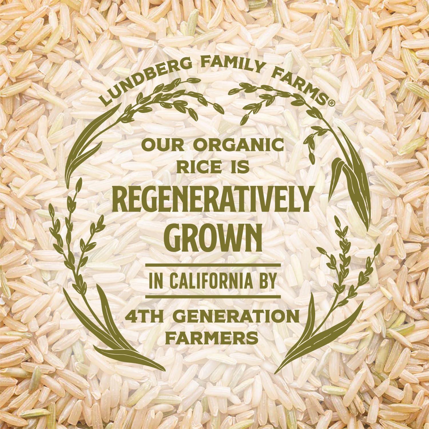 image:imageLundberg Family Farms Organic Brown Short Grain Rice Subtle Nutty Aroma Clings When Cooked 100 Whole Grain High Fiber Pantry Staple USDA Certified Organic GlutenFree Vegan 32 oz 1PackOrganic California Brown Jasmine