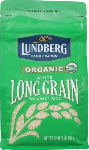 image:imageLundberg Family Farms Organic Brown Short Grain Rice Subtle Nutty Aroma Clings When Cooked 100 Whole Grain High Fiber Pantry Staple USDA Certified Organic GlutenFree Vegan 32 oz 1PackWhite Long Grain