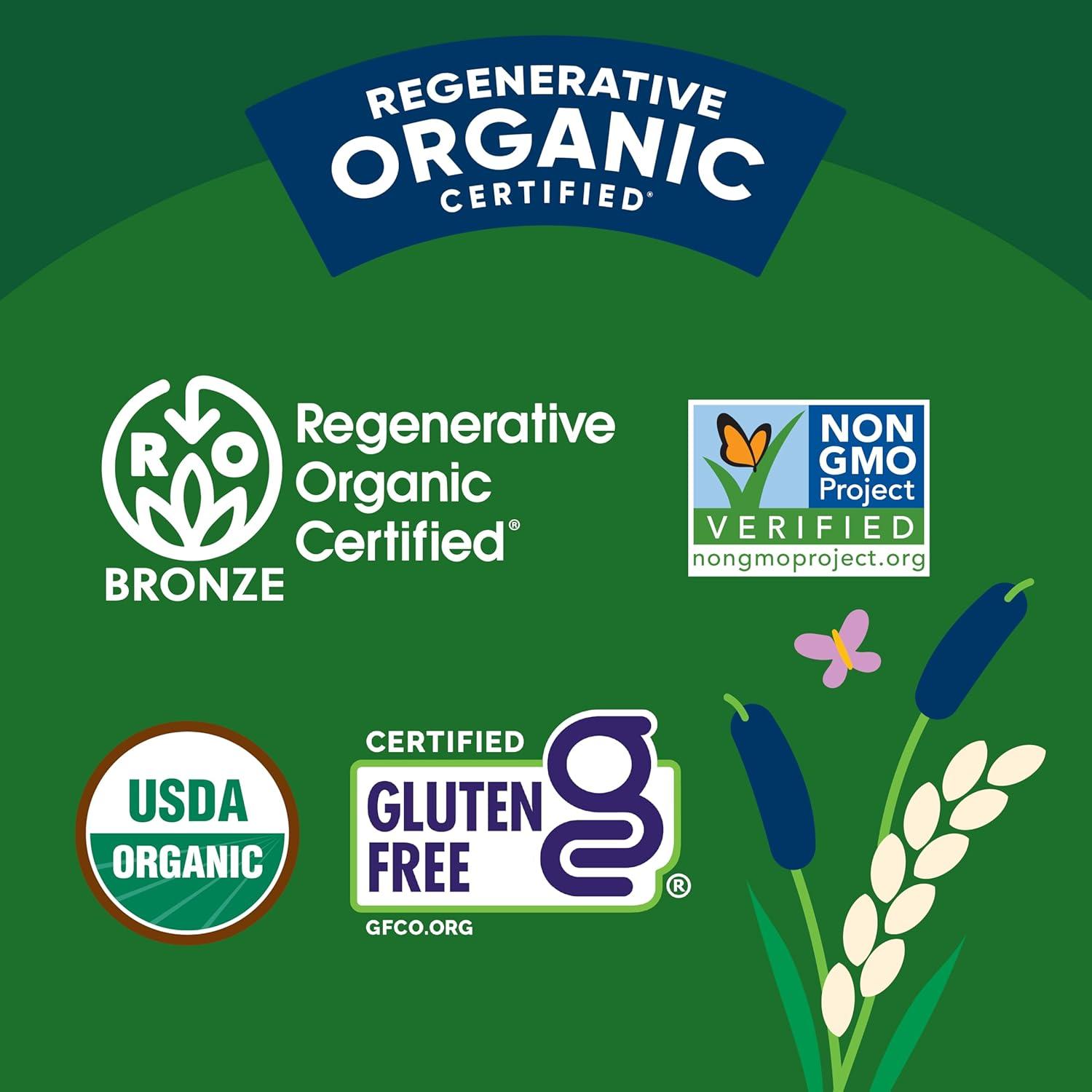 image:imageLundberg Family Farms Organic Brown Short Grain Rice Subtle Nutty Aroma Clings When Cooked 100 Whole Grain High Fiber Pantry Staple USDA Certified Organic GlutenFree Vegan 32 oz 1PackWhite Long Grain