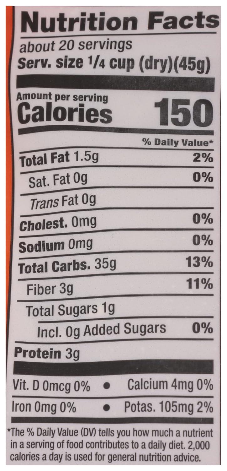 image:imageLundberg Family Farms Organic Brown Short Grain Rice Subtle Nutty Aroma Clings When Cooked 100 Whole Grain High Fiber Pantry Staple USDA Certified Organic GlutenFree Vegan 32 oz 1PackOrganic Brown Short Grain