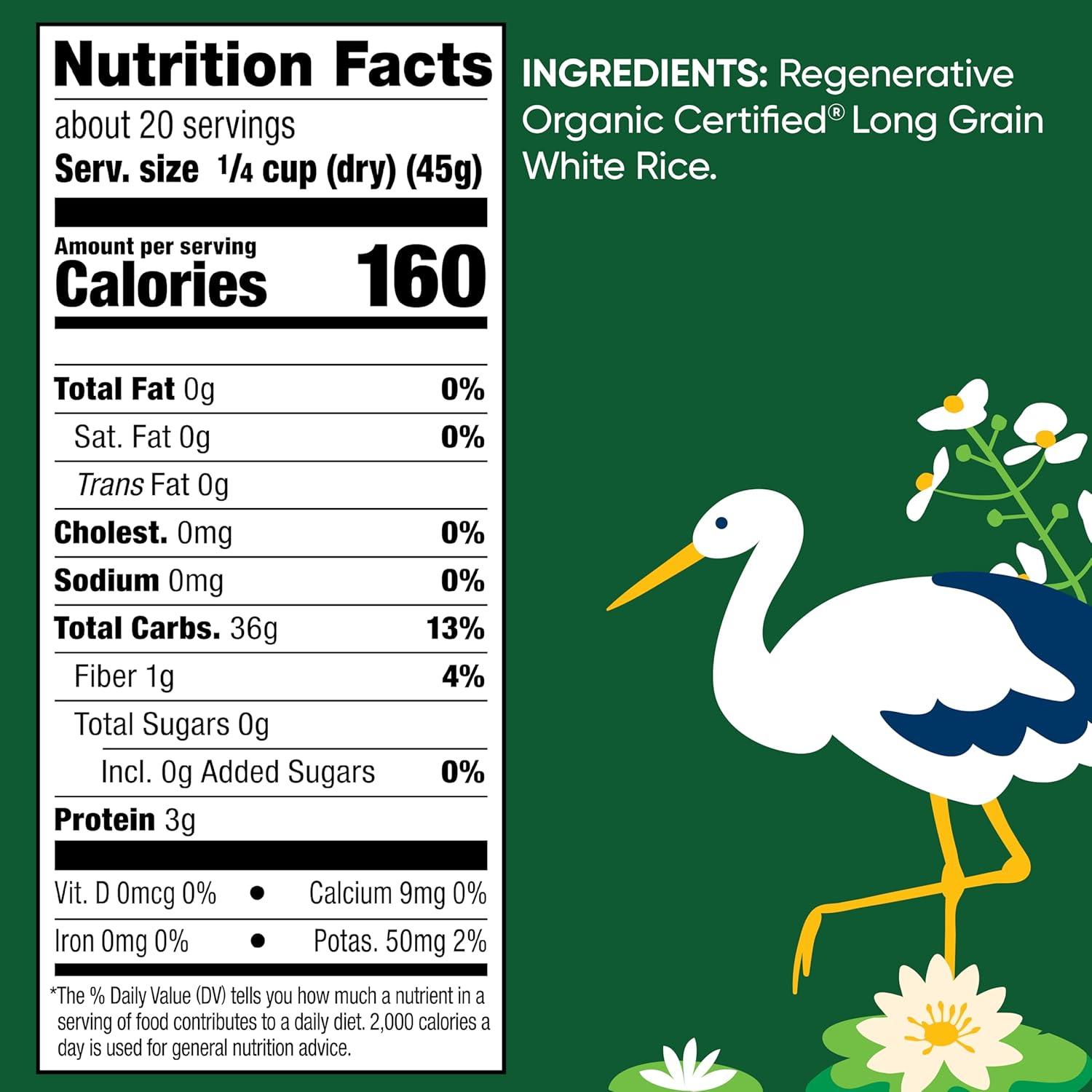 image:imageLundberg Family Farms Organic Brown Short Grain Rice Subtle Nutty Aroma Clings When Cooked 100 Whole Grain High Fiber Pantry Staple USDA Certified Organic GlutenFree Vegan 32 oz 1PackWhite Long Grain