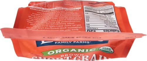 image:imageLundberg Family Farms Organic Brown Short Grain Rice Subtle Nutty Aroma Clings When Cooked 100 Whole Grain High Fiber Pantry Staple USDA Certified Organic GlutenFree Vegan 32 oz 1PackOrganic Brown Short Grain
