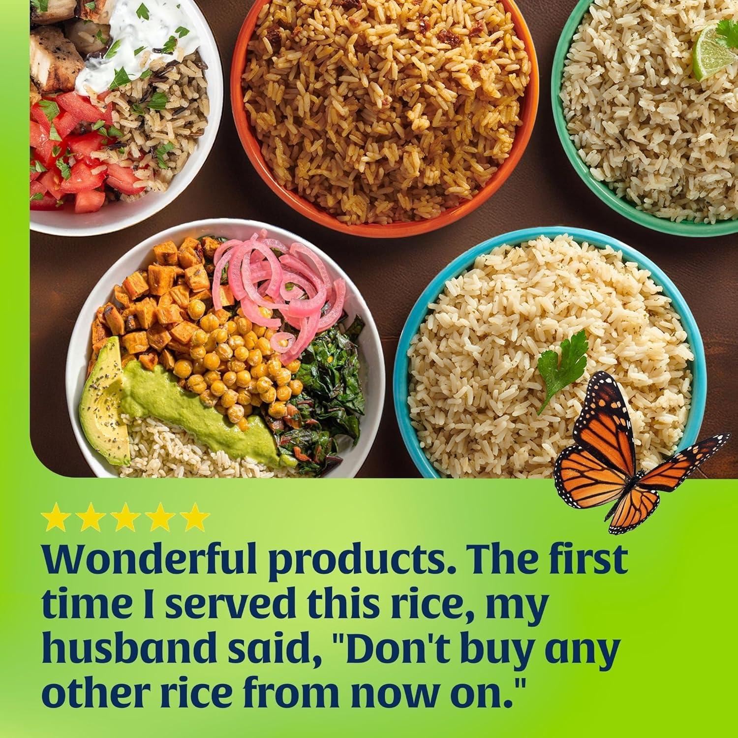 image:imageLundberg Family Farms Organic Brown Short Grain Rice Subtle Nutty Aroma Clings When Cooked 100 Whole Grain High Fiber Pantry Staple USDA Certified Organic GlutenFree Vegan 32 oz 1PackWhite Long Grain