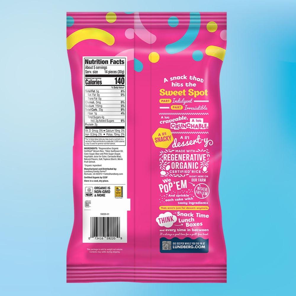 image:imageLundberg Family Farms Sweet Cakes Mini Rice Cakes Birthday Cake 5 Ounce Pack of 6Birthday Cake