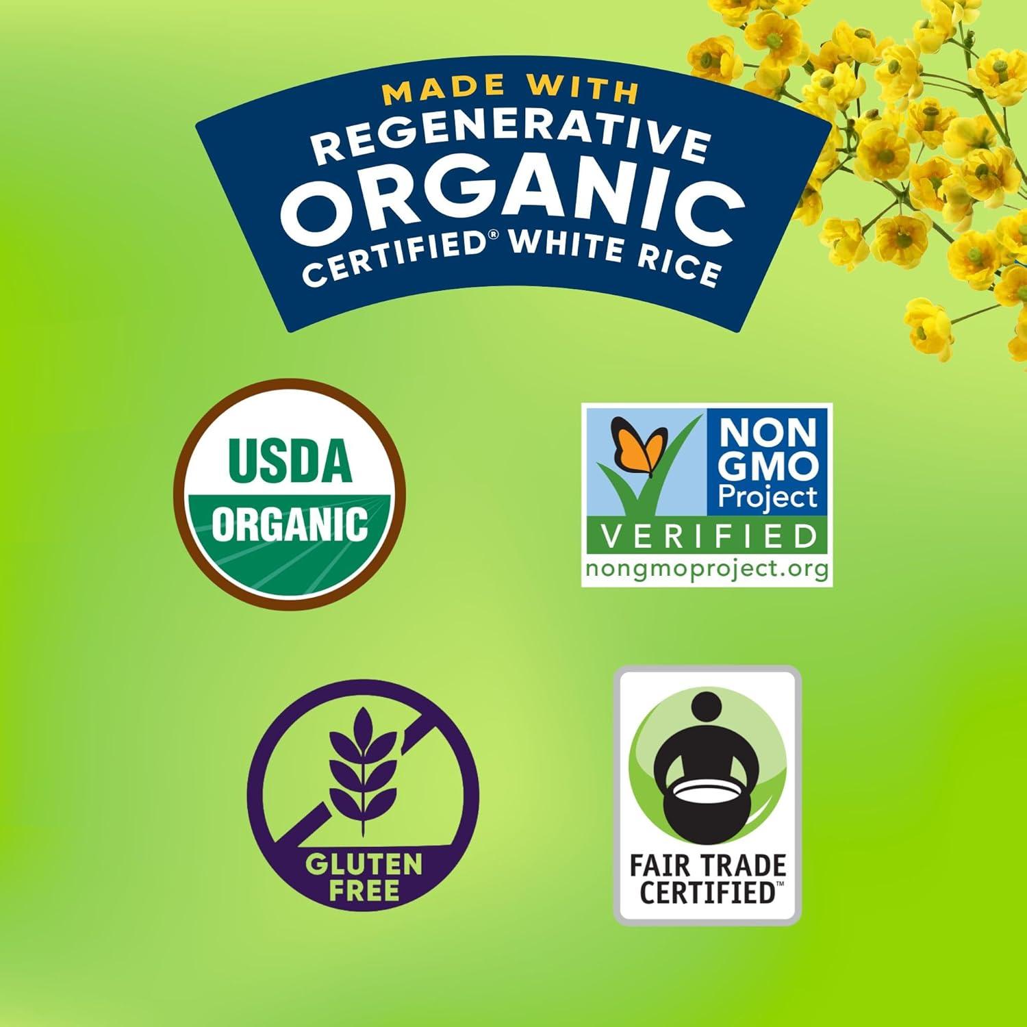image:imageLundberg Jasmine Rice Microwave or Stovetop 6Pack LongGrain Fluffy amp Aromatic Ready in 90 Seconds Regenerative Organic Certified 8 Oz EaOrganic White Cilantro Lime Rice
