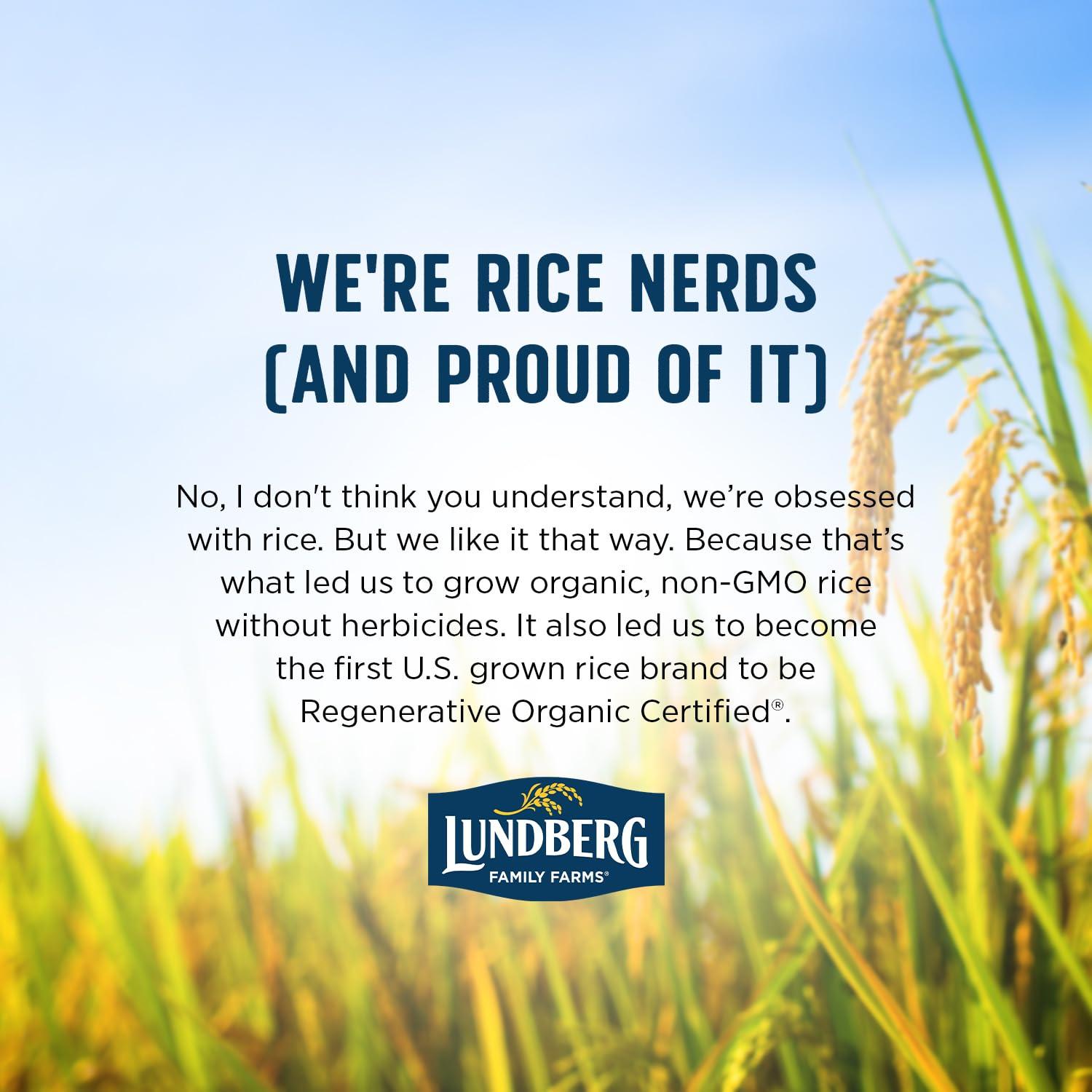 image:imageLundberg Organic Red Jasmine Rice Long Grain Red Rice NonSticky Fluffy Aromatic Rice Organically Grown in California Pantry Staples 16 Oz1 Pound Pack of 6
