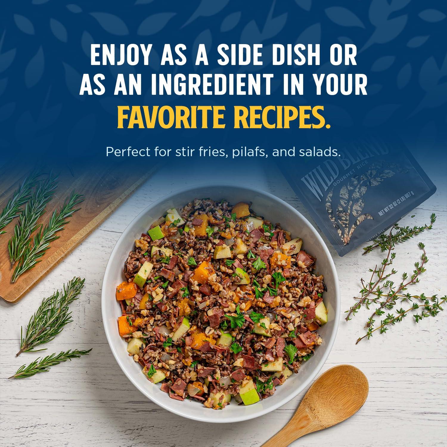 image:imageLundberg Regenerative Organic Certified Wild Blend Rice Brown Red amp Black Varieties 32 Oz2 Pound Pack of 1