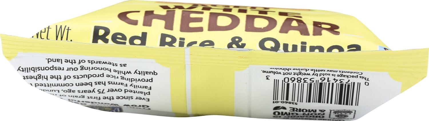 image:imageLundberg Rice Chips Fiesta Lime 55oz GlutenFree Kosher NonGMO Verified Whole Grain Brown RiceAged White Cheddar