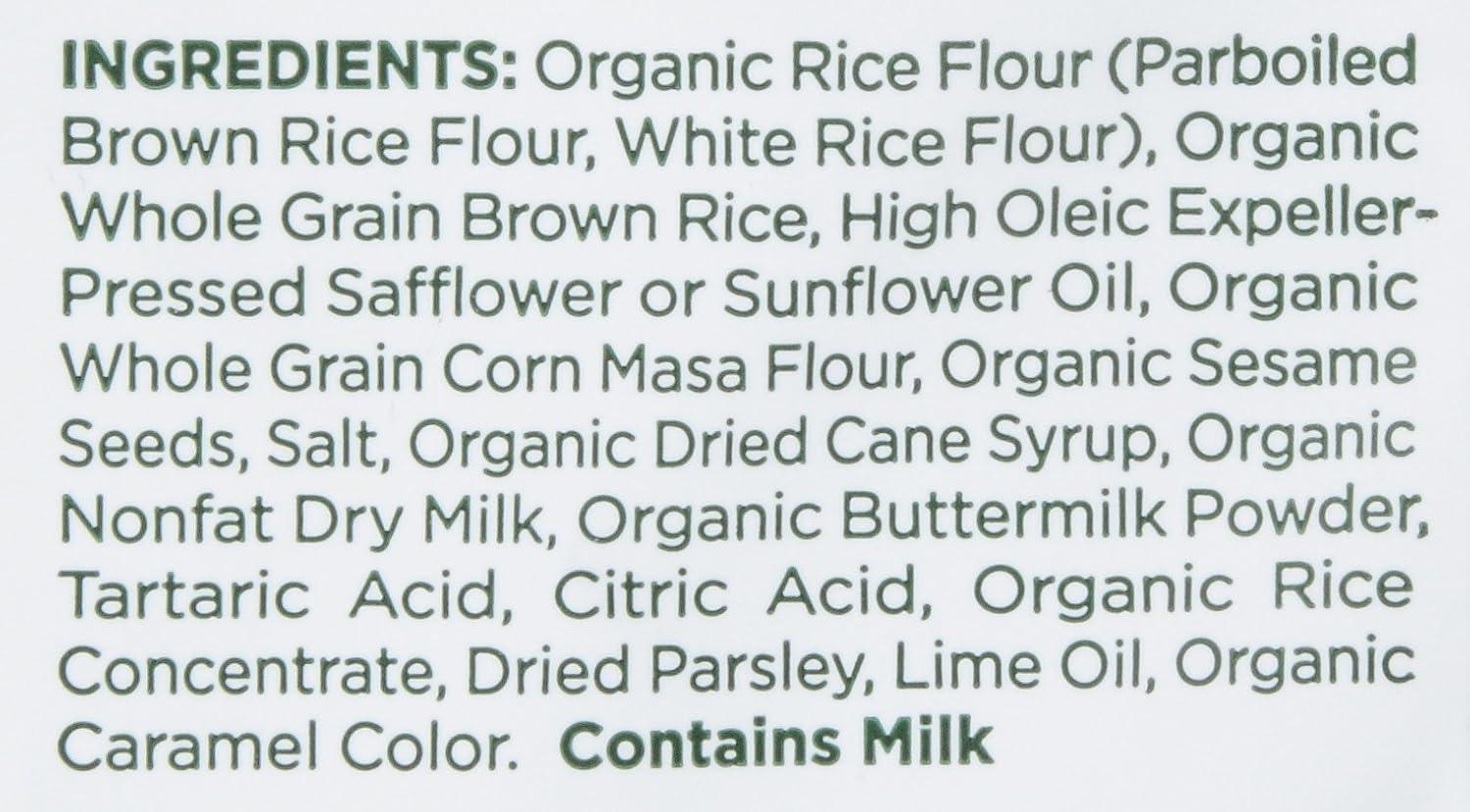 image:imageLundberg Rice Chips Fiesta Lime 55oz GlutenFree Kosher NonGMO Verified Whole Grain Brown RiceFiesta Lime