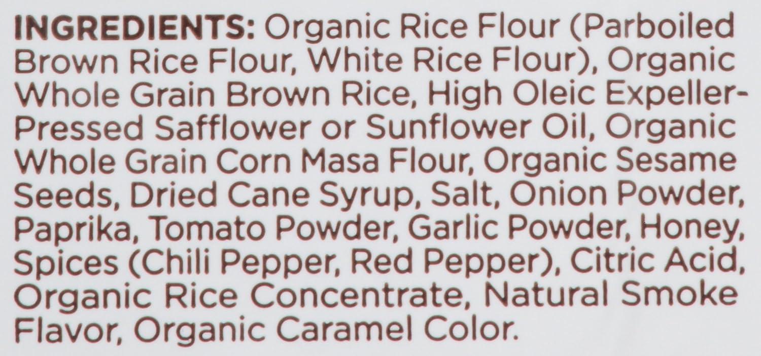 image:imageLundberg Rice Chips Fiesta Lime 55oz GlutenFree Kosher NonGMO Verified Whole Grain Brown RiceSanta Fe Barbecue