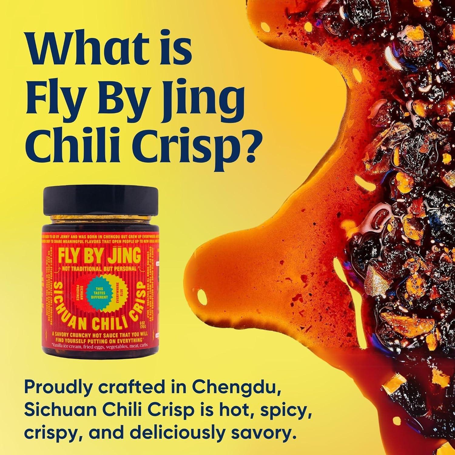 image:imageLundberg X Fly By Jing Chili Crisp Rice Microwave Ready in 90 Seconds Regenerative Organic Jasmine Rice with Chili Crisp Seasoning GlutenFree 8oz Pouch