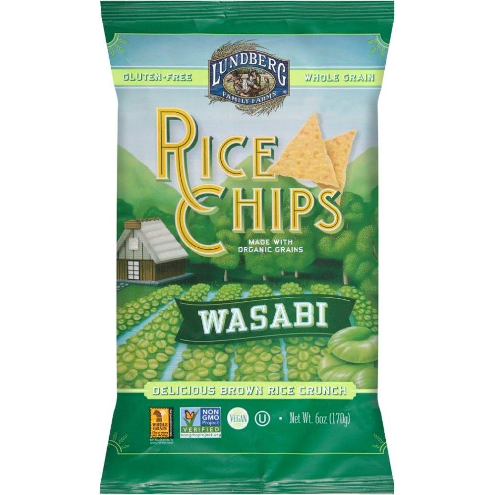 image:imageLundberg Family Farms Rice Chips Santa Fe Barbeque 6 Ounce Pack of 12Wasabi