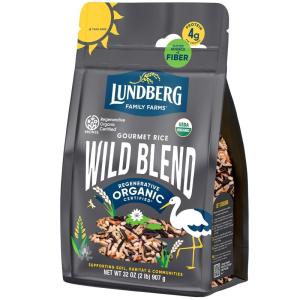Lundberg Regenerative Organic Certified Wild Blend Rice – Brown, Red & Black Varieties, 32 Oz(2 Pound (Pack of 1))