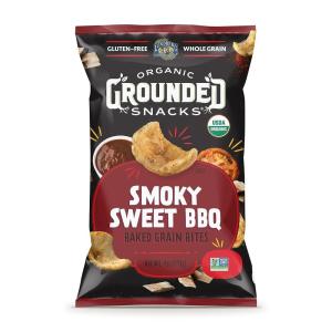 Lundberg Rice Chips, Fiesta Lime, 5.5oz, Gluten-Free, Kosher, Non-GMO Verified, Whole Grain Brown Rice(Smoky Sweet BBQ)