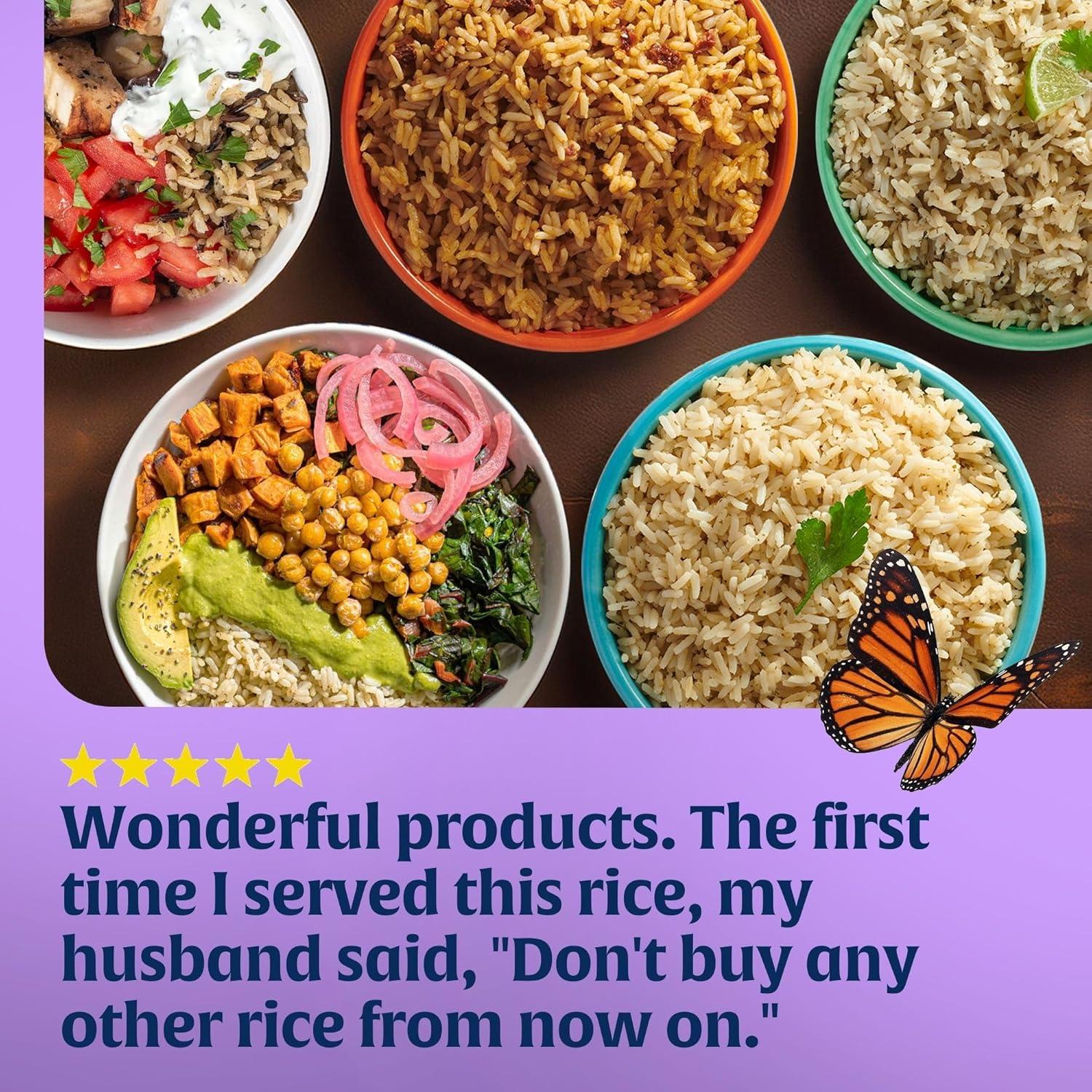 image:imageLundberg Jasmine Rice Regenerative Organic Certified 6Pack NonSticky Aromatic LongGrain White Rice Responsibly Grown in California 32 Oz Ea2 Pound Pack of 1