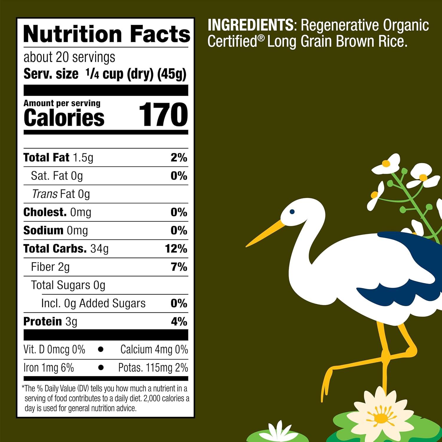 image:imageLundberg Rice Brwn Long Org 32 OZ32 Ounce Pack of 1
