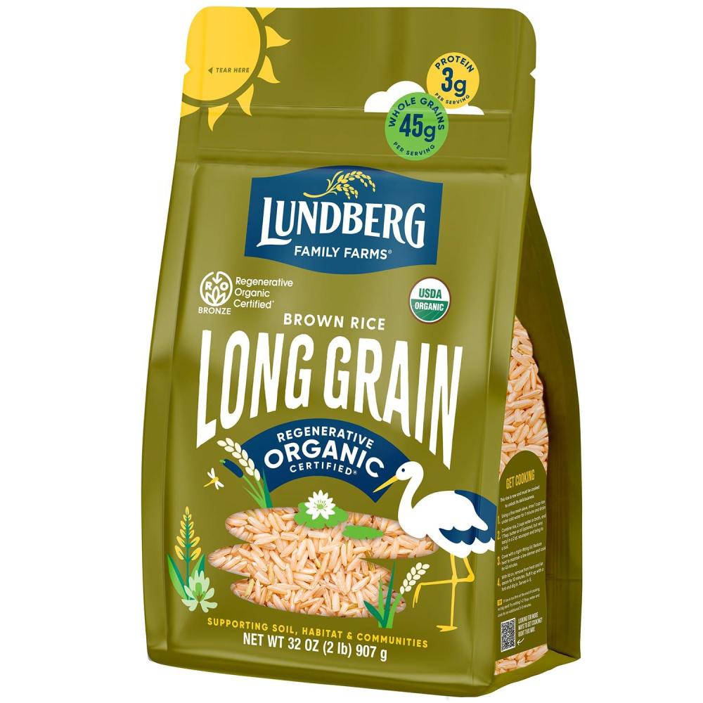 image:imageLundberg Rice Brwn Long Org 32 OZ32 Ounce Pack of 1